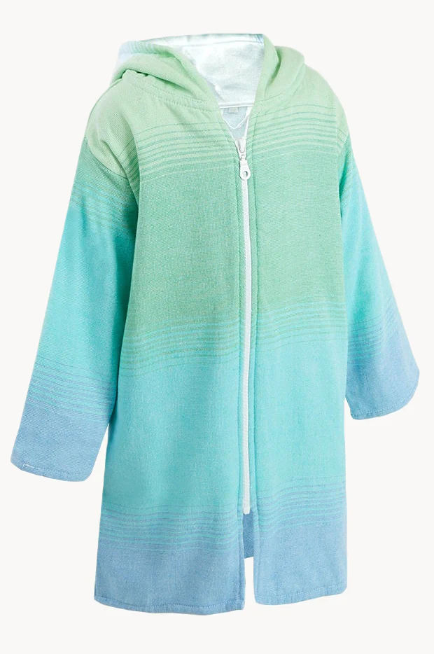 Kids Reef Hooded Towel Robe 7-11Y