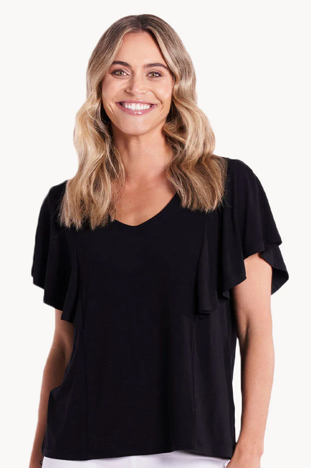 Plain Florence Frill Tee