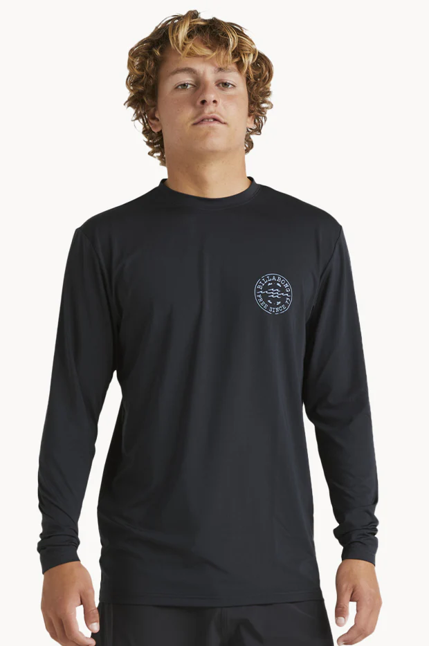 Mens Big Wave Daz Long Sleeve Suntop
