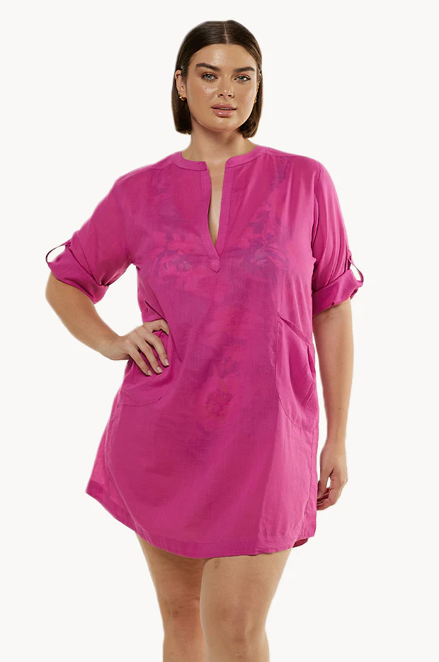 Plain Cotton Overshirt
