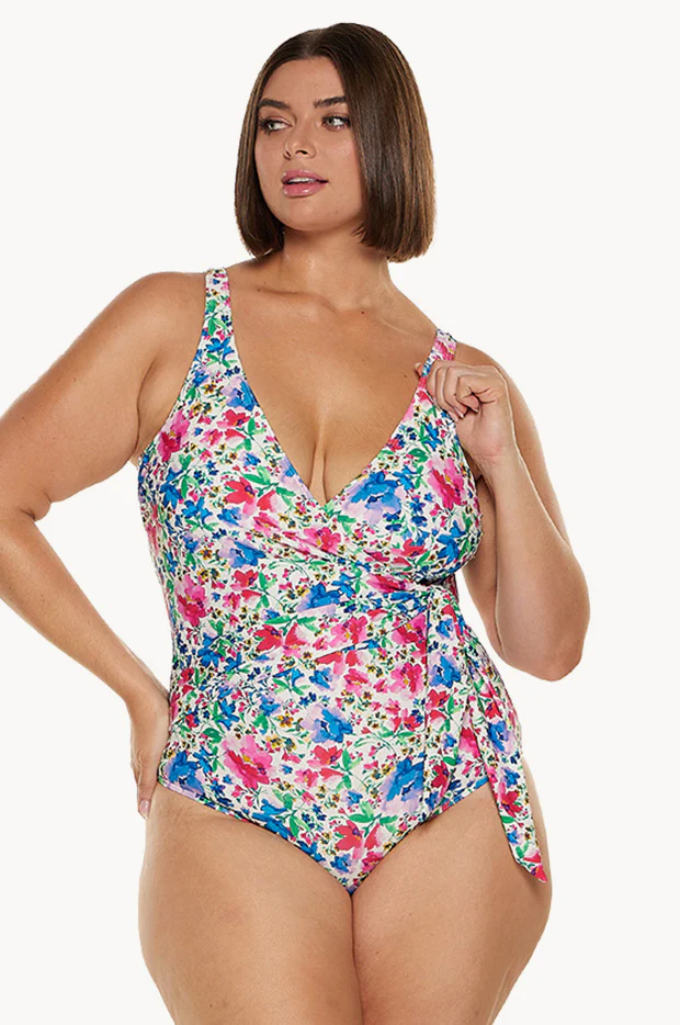 Summer Fields Tie Waist One Piece