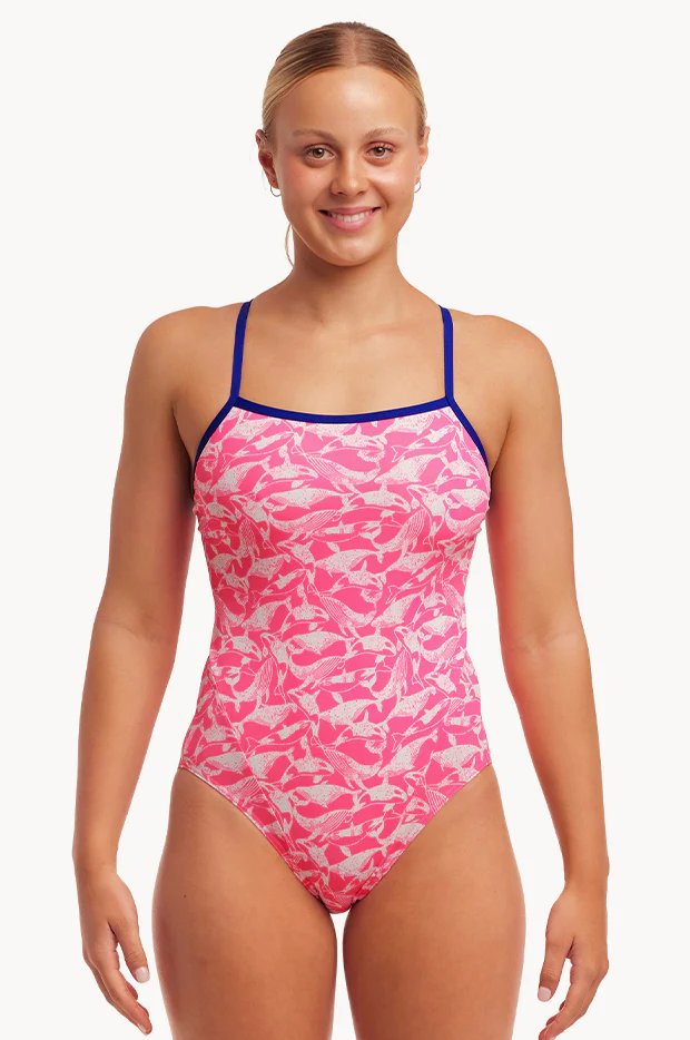 Beached Bae Single Strap One Piece