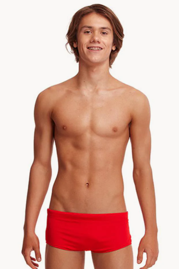Boys Still Red Trunk
