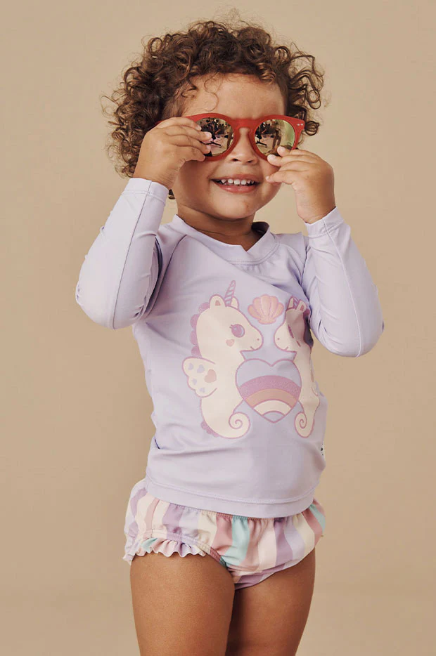 Girls Seacorns Suntop Set