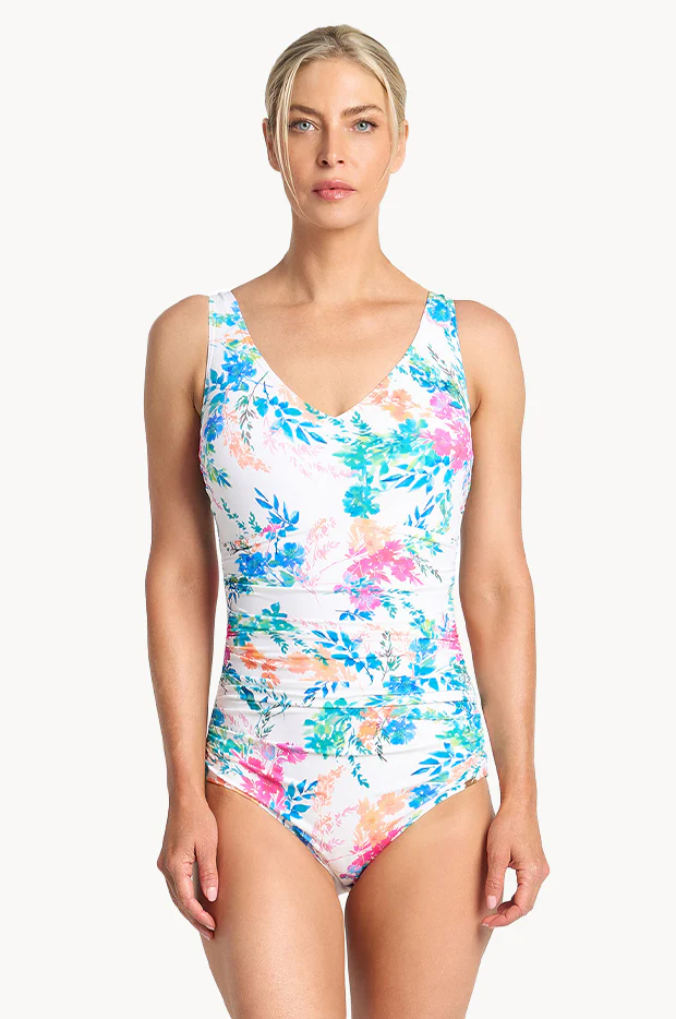 Fresia F/G Cup Multi Ruched One Piece