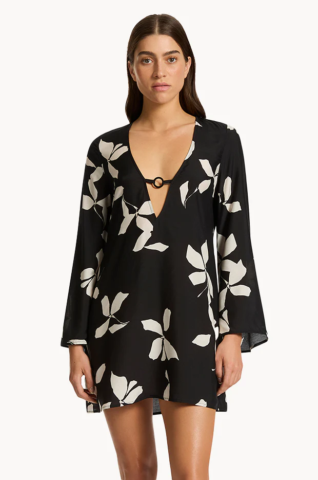 Elora Bloom Mini Kaftan