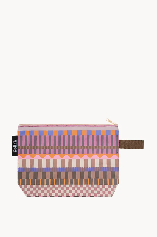 Carnival Stripe Clutch