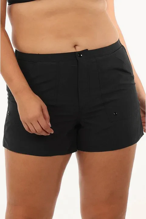 Solid Plus Size Boardshort