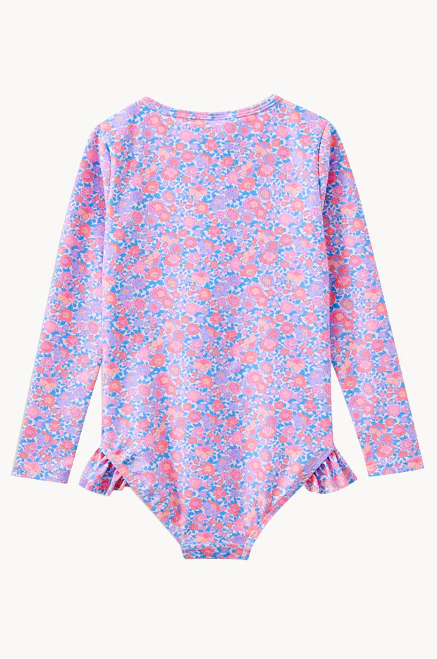 Girls Pretty Posy Sunsuit - Image 2