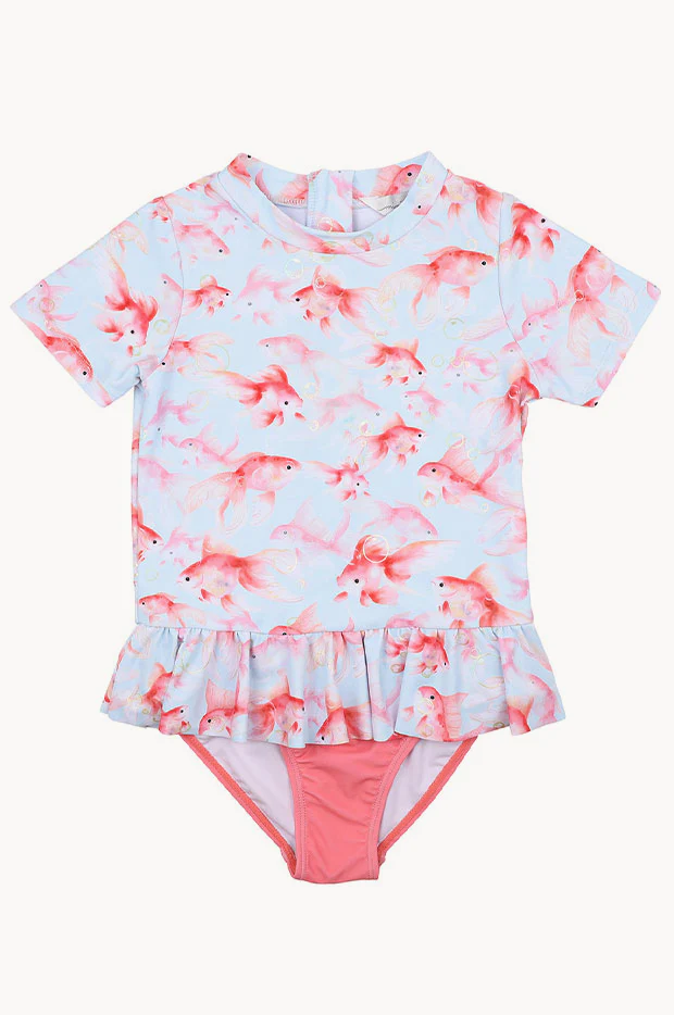 Girls Jasmine Frill Sunsuit