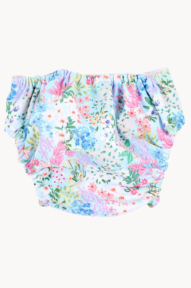 Girls Lula Aqua Nappy - Image 2