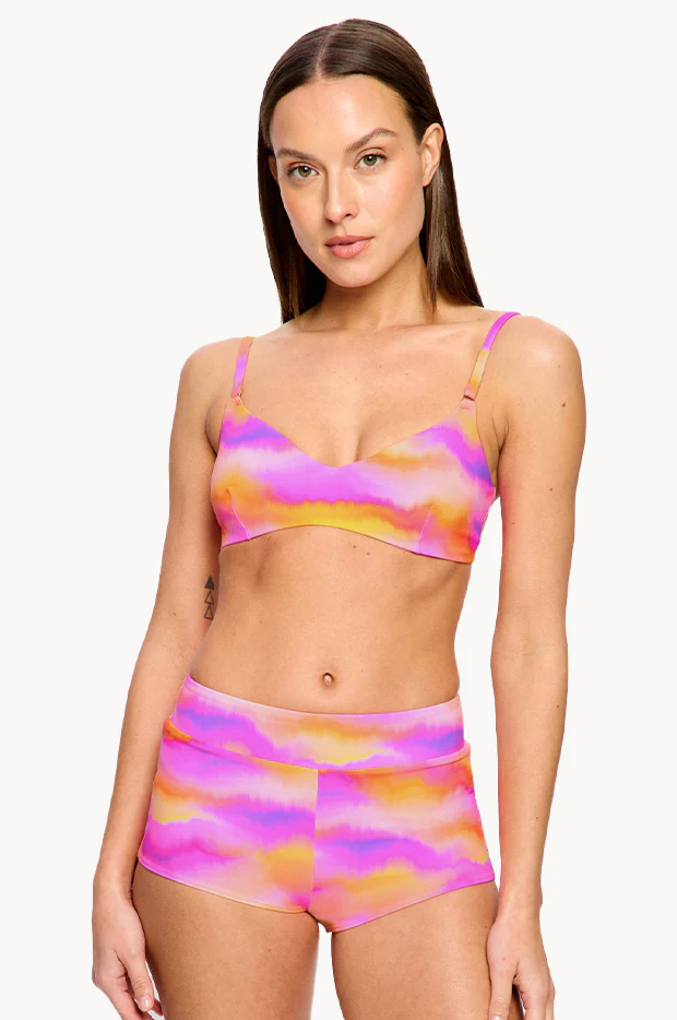 Hazy Pink Crop Set