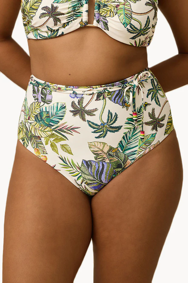 Catalina High Waist Belted Retro Pant