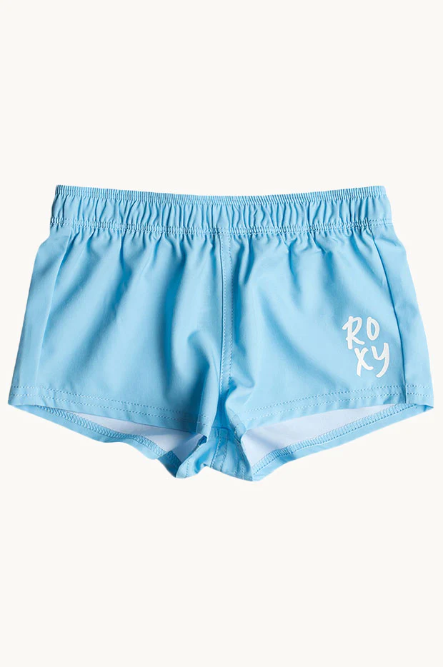 Girls Solid Basic Boardshort