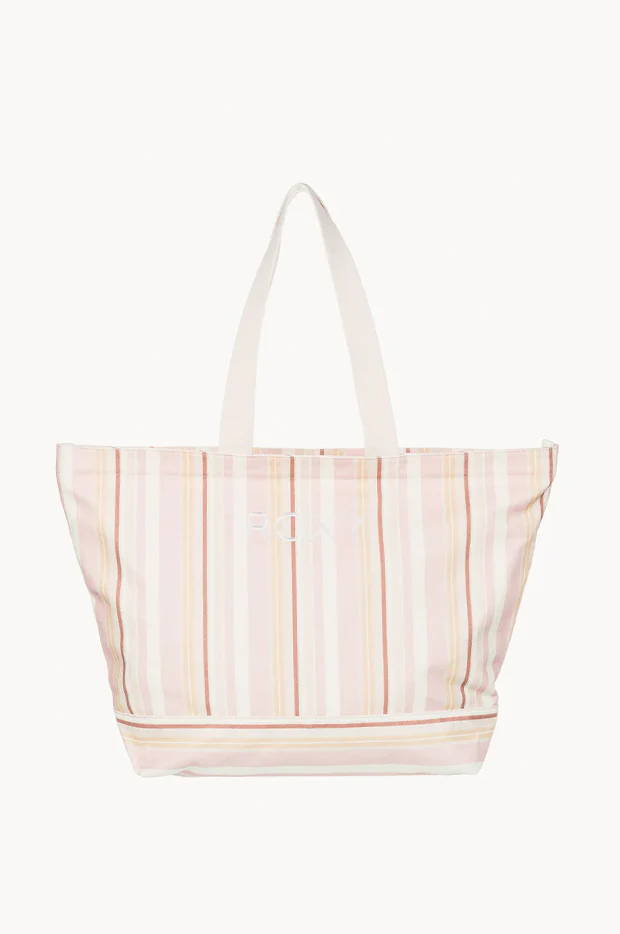 Strippy Beach Tote Bag