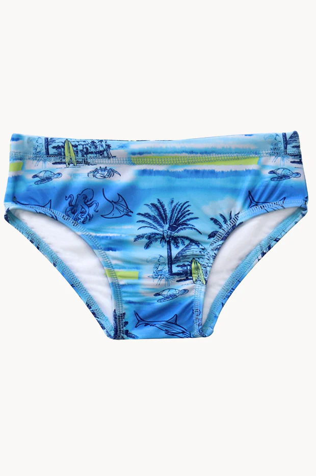 Boys Shipwrecked Racer Brief