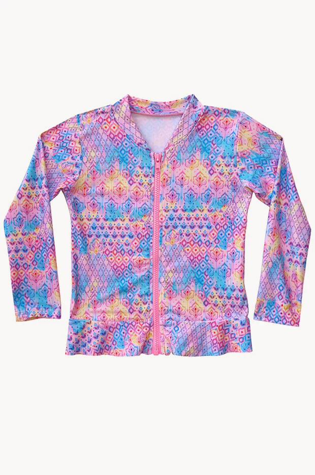 Girls Miss Sweetie Long Sleeve Suntop