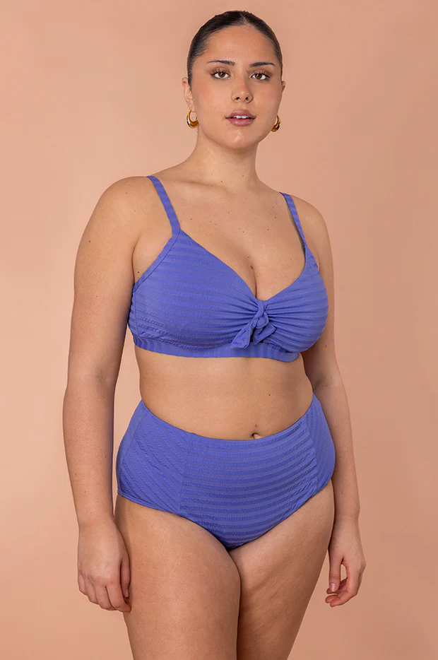 Capri DD/E Cup Tie Front Bralette - Image 4