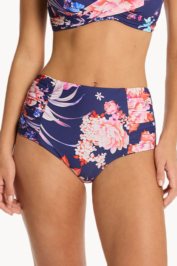 Indochine Gathered High Waist Pant