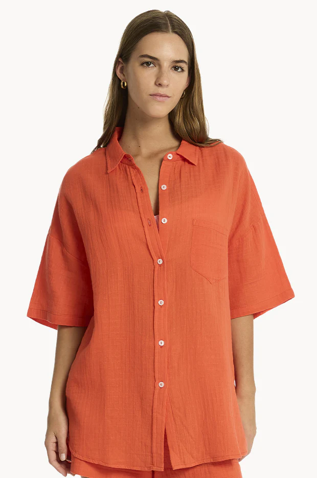 Sunset Aloha Shirt