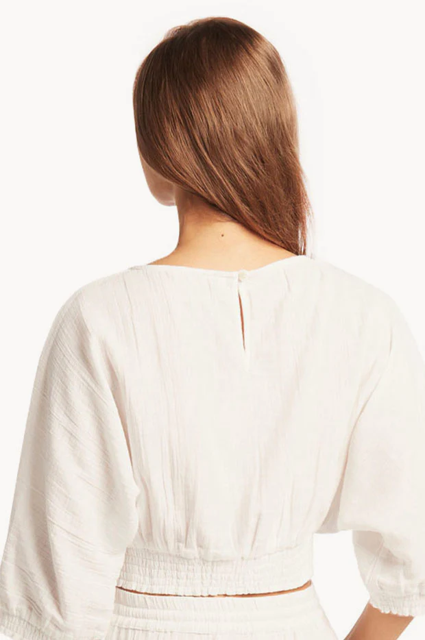 Sunset Cropped Blouse - Image 2
