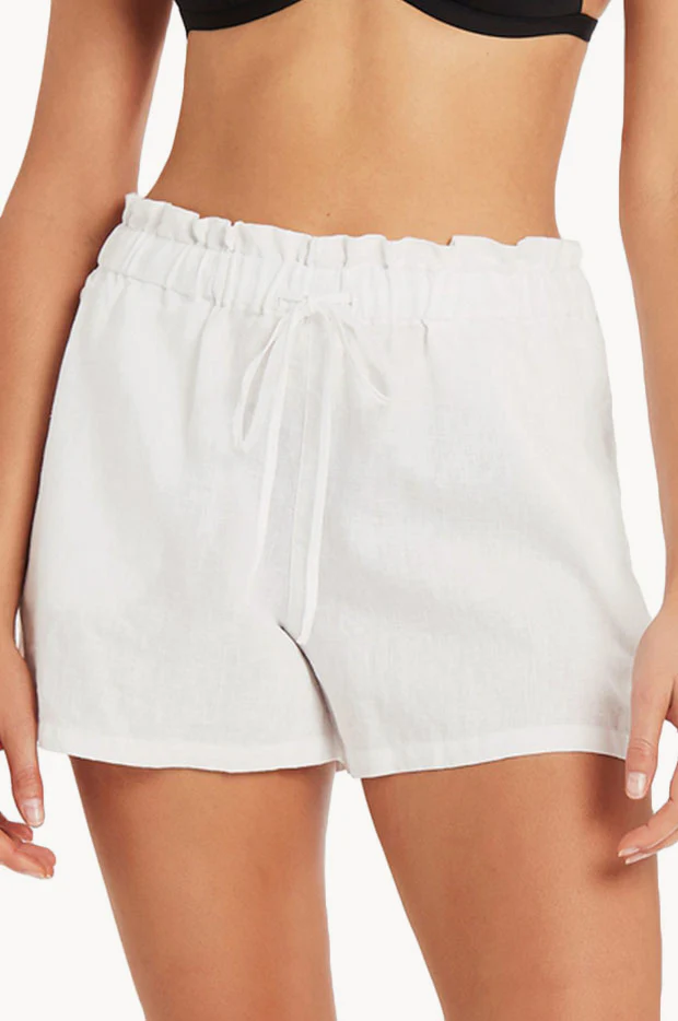 Tidal Linen Skipper Short