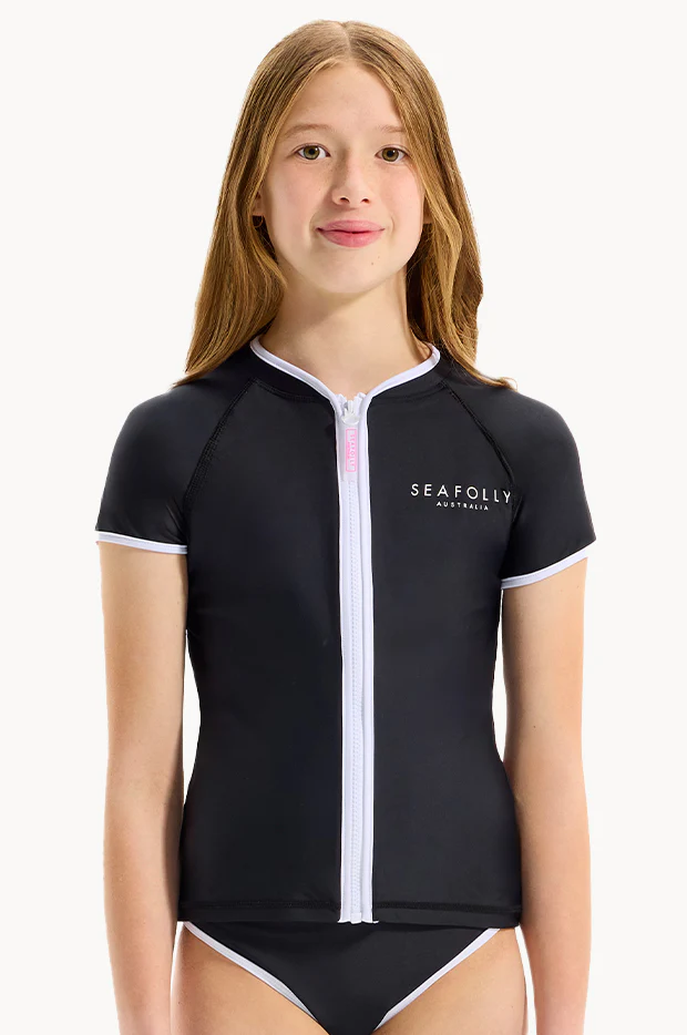 Girls Essentials Short Sleeve Suntop