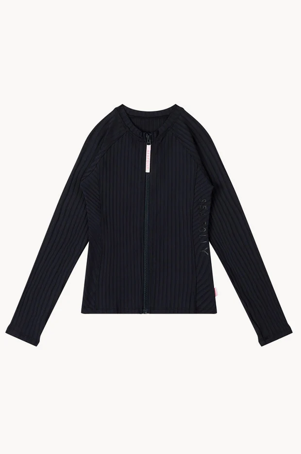 Summer Essentials Long Sleeve Zip Suntop