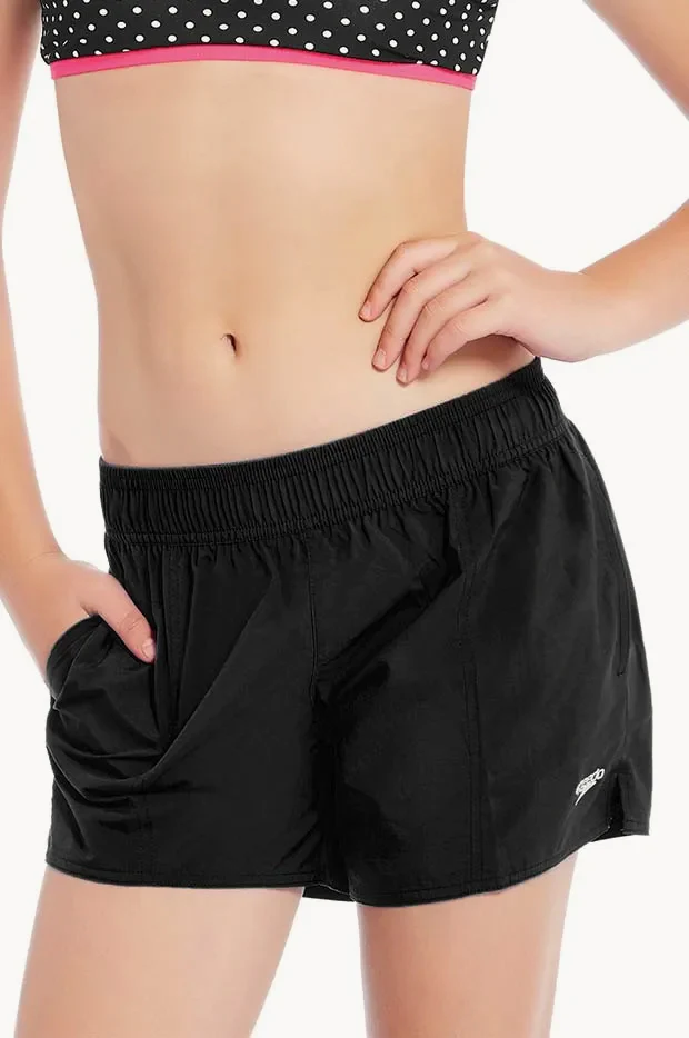 Girls Solid Leisure Short