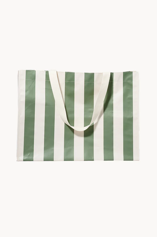 The Vacay Stripe Carryall Beach Bag - Image 3
