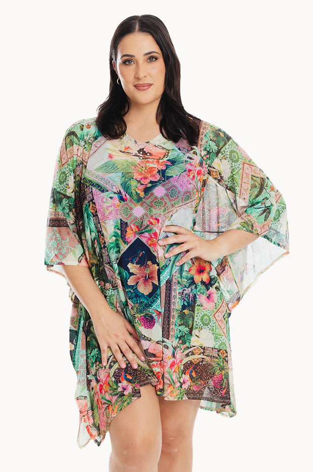 Fiji Mesh Kaftan